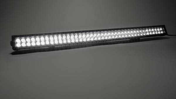 Amber/White Dual Row 40-Inch Straight Cree Led Light Bar